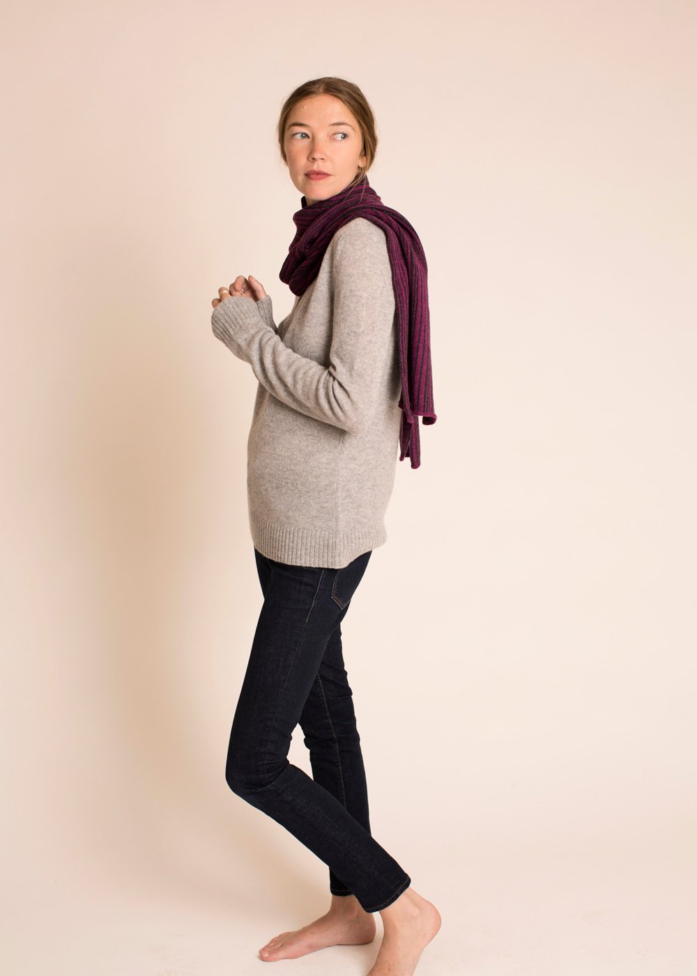 The Striped Scarf